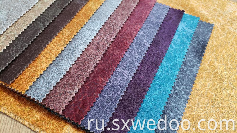 Printed Foil Leather Looking Colorful